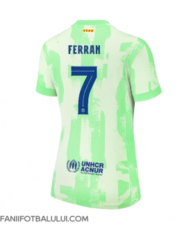 Barcelona Ferran Torres #7 Tricou Fotbal Replică 2024-25 Femei Treilea